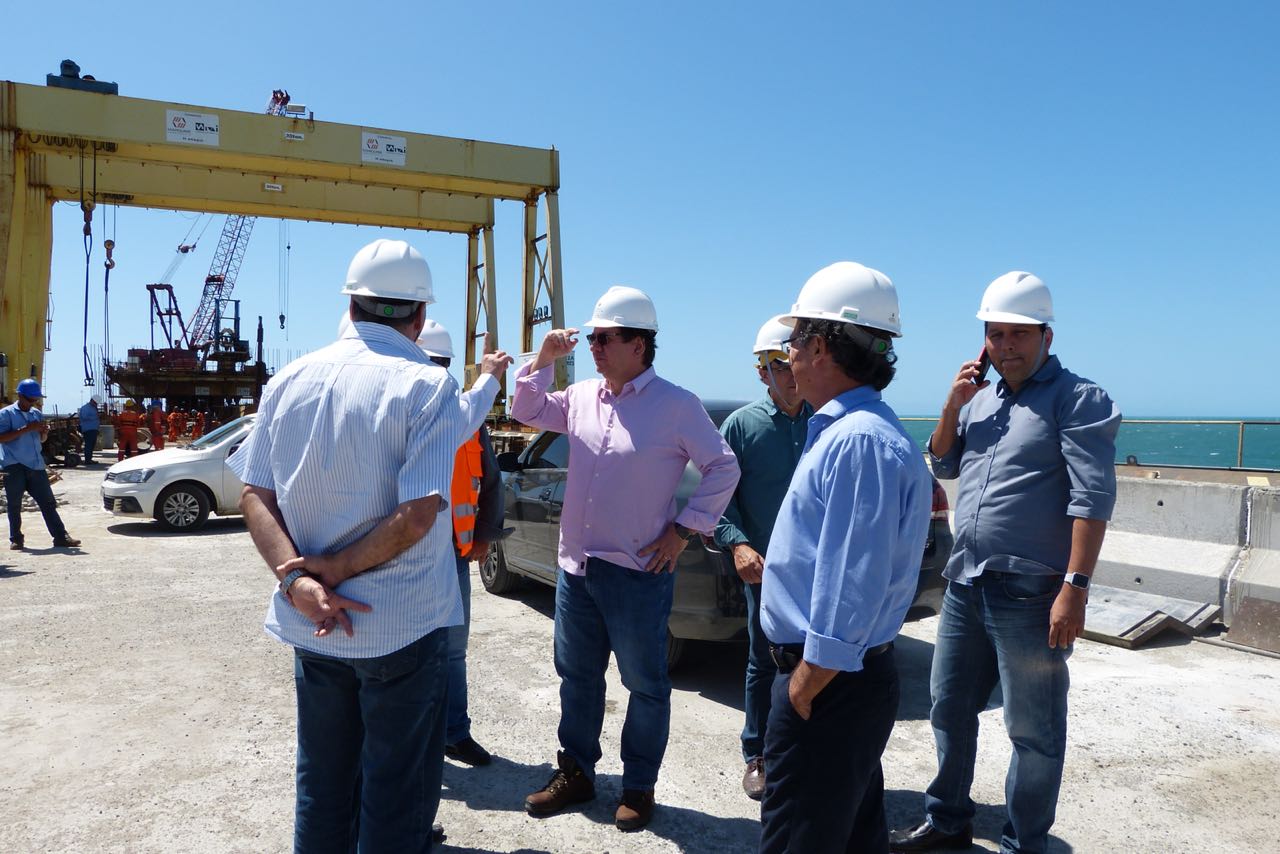 Secretário Lucio Gomes vistoria obras em Fortaleza e na Região Metropolitana