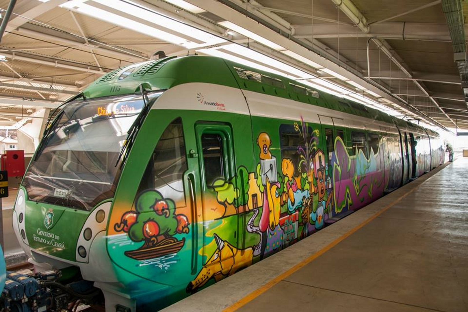 COMUNICADO – Programação de trens do Metrofor em dias de jogos do Brasil na Copa