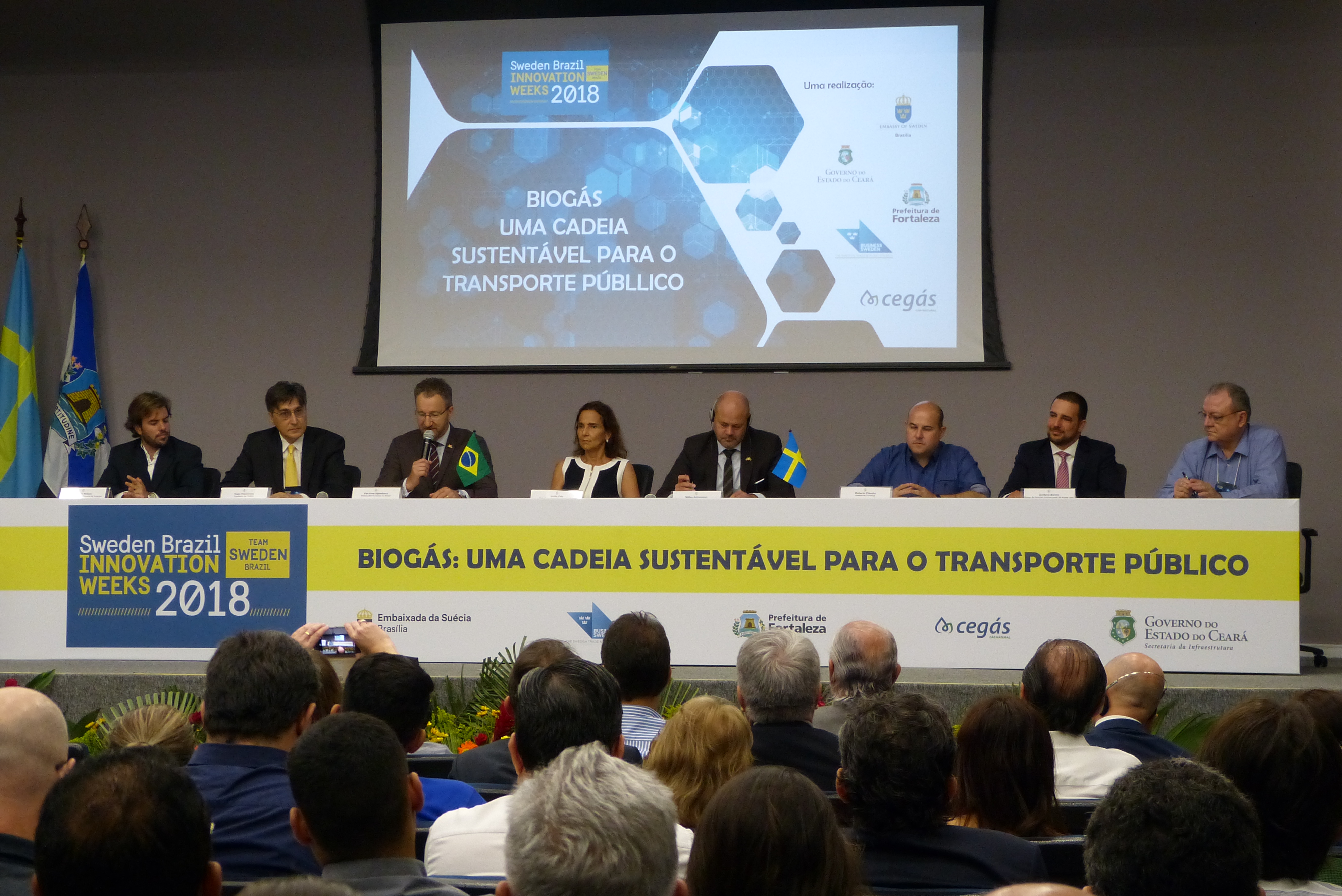 Governo do Ceará discute a utilização do biogás no transporte público em seminário