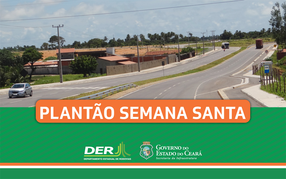 Operação Semana Santa: DER terá equipes de plantão e alerta motoristas para trechos em obras