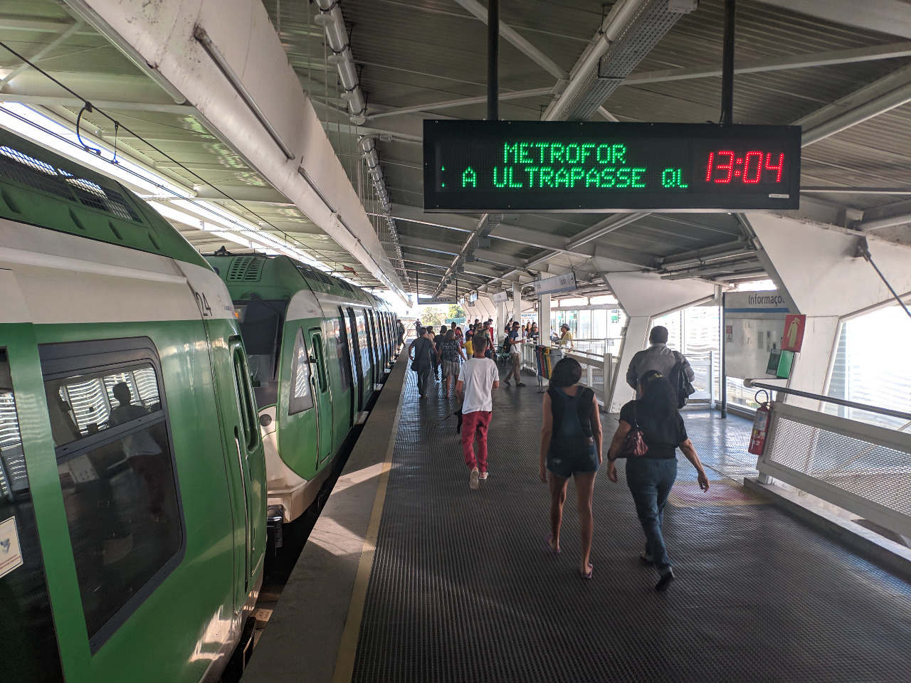 Transporte por meio de metrô e VLTs cresce 26% em 2019