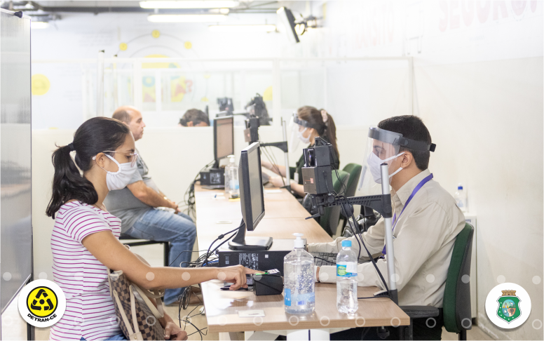 Detran realiza retorno gradual do atendimento presencial
