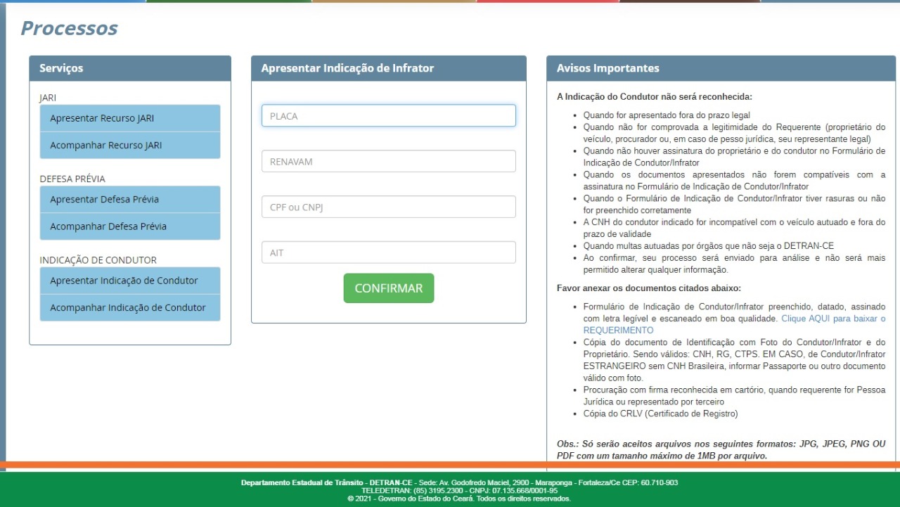 Detran-CE disponibiliza mais um recurso virtual em sua plataforma de serviços para usuários