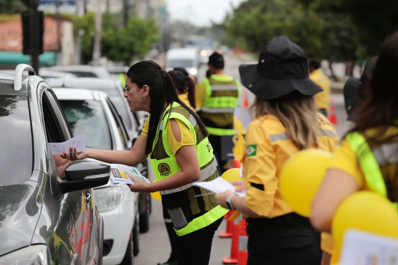 Ações do Detran-CE durante o Maio Amarelo alcançaram mais de 70 cidades em todo o Ceará